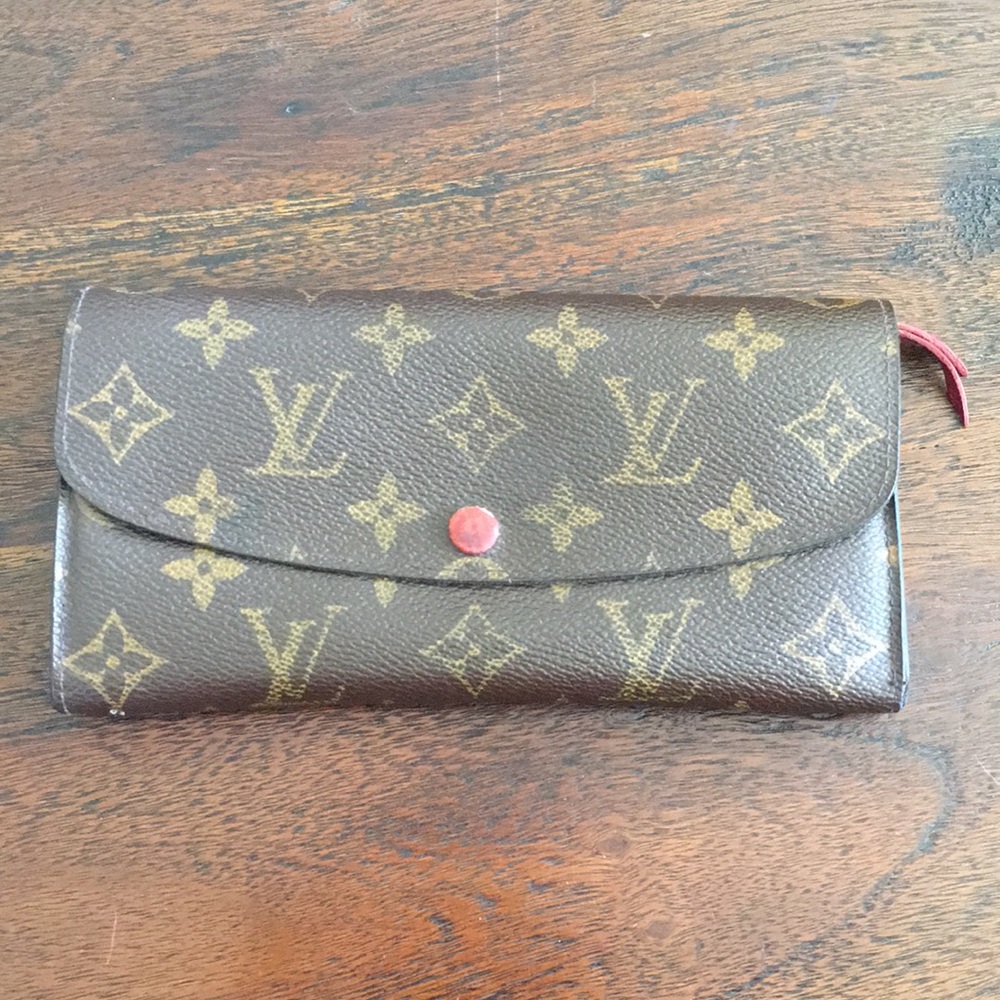 Louis Vuitton Emilie Browns Long Wallet Monogram